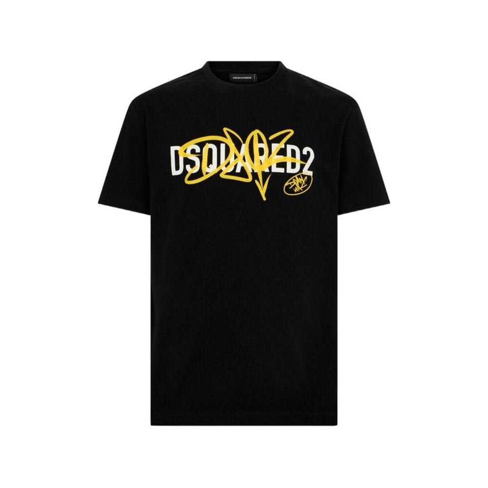 Dsquared2 Black T-Shirts & Vests - T-Shirts Men